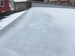 Preventing roof leaks due to ice buildup ice-roof-leak