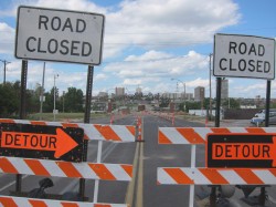 Grand Boulevard Bridge progress