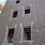 Construction progress of the gut rehab of the 12-family at 4920 Chippewa in South Hampton.