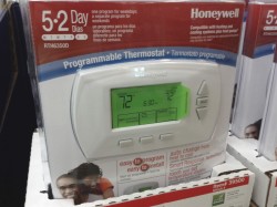 Upgrade to programmable thermostats to save on utilities