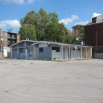 A look at the idle property at 2350 S Grand at the intersection with Sidney. A look at the idle property at 2350 S Grand at the intersection with Sidney.